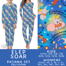 Load image into Gallery viewer, Batch #590 - Magical Family Pajamas - Closes 9/18 - ETA mid Nov - Elep Soar Women's &amp; Kid's Pajama Set
