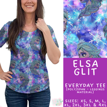 Load image into Gallery viewer, Batch #557 - Princess Glitter - Closes 7/17 - ETA mid Sept - Elsa Glit Everyday Tank &amp; Tee
