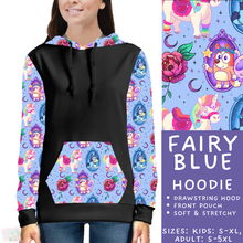 Load image into Gallery viewer, Batch #454 - Cool Characters 10 - Closes 11/26 - ETA mid Jan - Fairy Blue Hoodie
