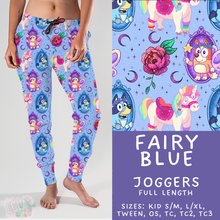 Load image into Gallery viewer, Batch #454 - Cool Characters 10 - Closes 11/26 - ETA mid Jan - Fairy Blue Joggers
