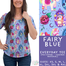 Load image into Gallery viewer, Batch #454 - Cool Characters 10 - Closes 11/26 - ETA mid Jan - Fairy Blue Everyday Tee
