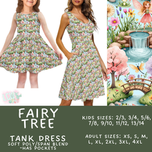 Load image into Gallery viewer, Batch #538 - Fun Run 23 - Closes 6/3 - ETA early August - Fairy Tree Women's &amp; Girl's Tank Dress
