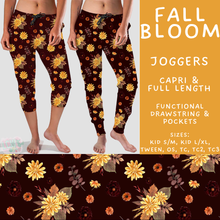 Load image into Gallery viewer, Batch #582 - Hello Fall 3 - Closes 9/7 - ETA early Nov - Fall Bloom Full and Capri Length Joggers

