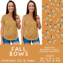 Load image into Gallery viewer, Batch #575 - Fun Run 26 - Closes 8/26 - ETA late October - Fall Bows Everyday Tank &amp; Tee
