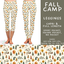 Load image into Gallery viewer, Batch #561 - June Request Run - Closes 7/27 - ETA late Sept - Fall Camp Full and Capri Length Leggings
