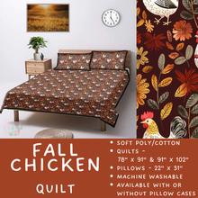 Load image into Gallery viewer, Batch  #410 - Cozy Quilts - Closes 9/10 - ETA late October - Fall Chicken Quilt
