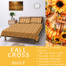Load image into Gallery viewer, Batch  #410 - Cozy Quilts - Closes 9/10 - ETA late October - Fall Cross Quilt
