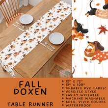 Load image into Gallery viewer, Batch #588 - Table Runners - Closes 9/21 - ETA early/mid Nov - Fall Doxen Table Runner
