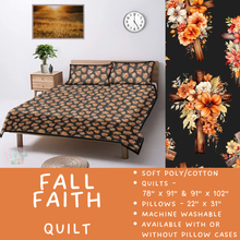 Load image into Gallery viewer, Batch  #410 - Cozy Quilts - Closes 9/10 - ETA late October - Fall Faith Quilt

