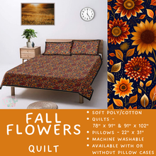 Load image into Gallery viewer, Batch  #410 - Cozy Quilts - Closes 9/10 - ETA late October - Fall Flowers Quilt
