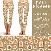 Load image into Gallery viewer, Batch #574 - HalloThanksMas - Closes 8/24 - ETA mid/late October - Fall Frame Full and Capri Length Leggings
