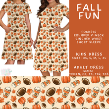 Load image into Gallery viewer, Batch #582 - Hello Fall 3 - Closes 9/7 - ETA early Nov - Fall Fun Adult &amp; Kids Dresses
