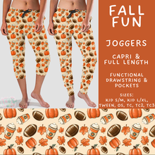 Load image into Gallery viewer, Batch #582 - Hello Fall 3 - Closes 9/7 - ETA early Nov - Fall Fun Full and Capri Length Joggers

