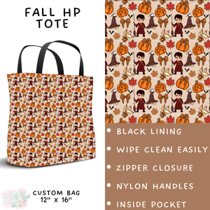 Batch #409 - Character Fall 2 - Closes 9/8 - ETA late October - Fall HP Tote