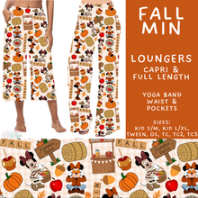 Load image into Gallery viewer, Batch #583 - Magical Character Fall - Closes 9/9 - ETA early Nov - Fall Min Capri and Full Length Loungers
