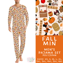 Load image into Gallery viewer, Batch #580 - Fall Family Pajamas 2 - Closes 9/4 - ETA early Nov - Fall Min Men's Pajama Set

