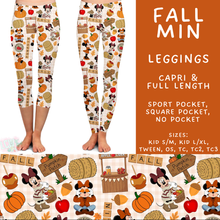 Load image into Gallery viewer, Batch #583 - Magical Character Fall - Closes 9/9 - ETA early Nov - Fall Min Full and Capri Length Leggings
