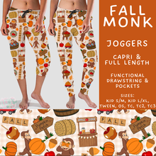 Load image into Gallery viewer, Batch #583 - Magical Character Fall - Closes 9/9 - ETA early Nov - Fall Monk Full and Capri Length Joggers
