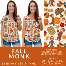Load image into Gallery viewer, Batch #583 - Magical Character Fall - Closes 9/9 - ETA early Nov - Fall Monk Everyday Tank &amp; Tee
