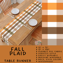 Load image into Gallery viewer, Batch #588 - Table Runners - Closes 9/21 - ETA early/mid Nov - Fall Plaid Table Runner
