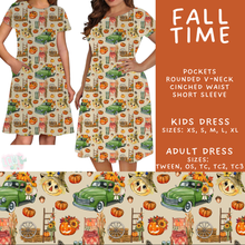 Load image into Gallery viewer, Batch #582 - Hello Fall 3 - Closes 9/7 - ETA early Nov - Fall Time Adult &amp; Kids Dresses
