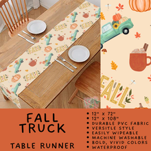 Load image into Gallery viewer, Batch #588 - Table Runners - Closes 9/21 - ETA early/mid Nov - Fall Truck Table Runner
