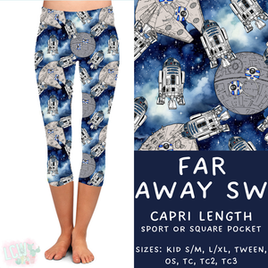 Batch #370 - Fun Run 12 - Closes 7/8 - ETA early Sept - Far Away SW Capri Length Leggings