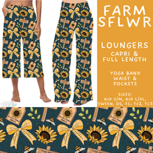 Load image into Gallery viewer, Batch #582 - Hello Fall 3 - Closes 9/7 - ETA early Nov - Farm SFlwr Capri and Full Length Loungers
