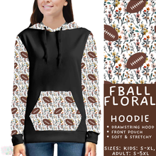 Load image into Gallery viewer, Batch #575 - Fun Run 26 - Closes 8/26 - ETA late October - FBall Floral Hoodie
