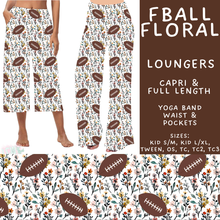 Load image into Gallery viewer, Batch #575 - Fun Run 26 - Closes 8/26 - ETA late October - FBall Floral Capri and Full Length Loungers
