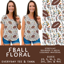 Load image into Gallery viewer, Batch #575 - Fun Run 26 - Closes 8/26 - ETA late October - FBall Floral Everyday Tank &amp; Tee
