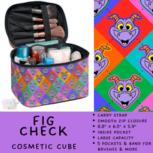 Load image into Gallery viewer, Batch #559 - Cosmetic Cube Collection - Closes 7/22- ETA late Sept - Fig Check Cosmetic Cube
