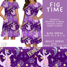 Load image into Gallery viewer, Batch #594 - Magical Faves 25 - Closes 10/5 - ETA early Dec - Fig Time Adult &amp; Kids Dresses
