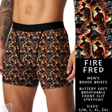 Load image into Gallery viewer, Batch #340 - Comfortable Underwear 4 - Closes 5/16 - ETA early July - Fire Fred Men&#39;s Boxer Briefs
