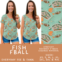 Load image into Gallery viewer, Batch #592 -  Fun Run 27 - Closes 9/30 - ETA late Nov - Fish FBall Everyday Tank &amp; Tee
