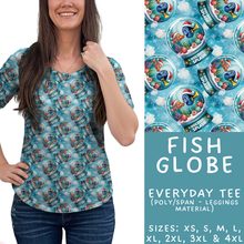 Load image into Gallery viewer, Batch #432 - Winter Globes - Closes 10/17 - ETA early December - Fish Globe Everyday Tee
