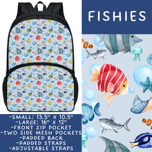 Load image into Gallery viewer, Batch #545 - Back to School 3 - Closes 6/19 - ETA early/mid August - Fishies Backpacks
