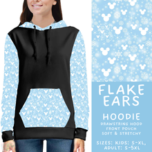 Load image into Gallery viewer, Batch #606 - Magical Character Winter - Closes 10/30 - ETA late Dec - Flake Ears Hoodie
