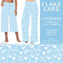 Load image into Gallery viewer, Batch #606 - Magical Character Winter - Closes 10/30 - ETA late Dec - Flake Ears Capri and Full Length Loungers

