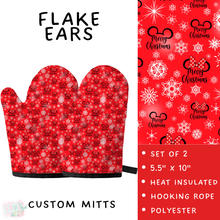 Load image into Gallery viewer, Batch #591 - Baking Spirits Bright 3 - Closes 9/28 - ETA mid/late Nov - Flake Ears Oven Mitts
