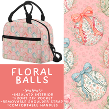 Load image into Gallery viewer, Batch #545 - Back to School 3 - Closes 6/19 - ETA early/mid August - Floral Balls Lunch Box
