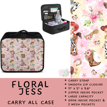 Load image into Gallery viewer, Batch #573 - Carry All Case - Closes 8/21 - ETA late October - Floral Jess Carry All Case
