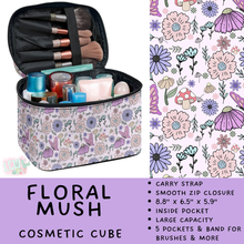Load image into Gallery viewer, Batch #559 - Cosmetic Cube Collection - Closes 7/22- ETA late Sept - Floral Mush Cosmetic Cube
