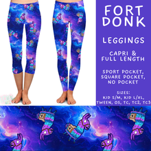 Load image into Gallery viewer, Batch #607 - Fun Run 28 - Closes 11/2 - ETA early Jan - Fort Donk Full and Capri Length Leggings
