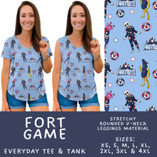 Load image into Gallery viewer, Batch #592 -  Fun Run 27 - Closes 9/30 - ETA late Nov - Fort Game Everyday Tank &amp; Tee
