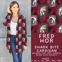 Load image into Gallery viewer, Batch #571 - Horror Windows - Closes 8/17 - ETA mid Oct - Fred Hor Cardigan
