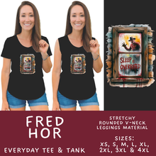 Load image into Gallery viewer, Batch #571 - Horror Windows - Closes 8/17 - ETA mid Oct - Fred Hor Everyday Tank &amp; Tee
