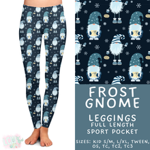 Load image into Gallery viewer, Ready to Ship - Frost Gnome Full Length Leggings - Sport Pocket TC &amp; TC2
