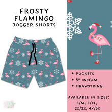 Load image into Gallery viewer, Ready To Ship - Coastal Christmas - Frosty Flamingo
