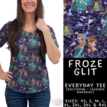 Load image into Gallery viewer, Batch #557 - Princess Glitter - Closes 7/17 - ETA mid Sept - Froze Glit Everyday Tank &amp; Tee
